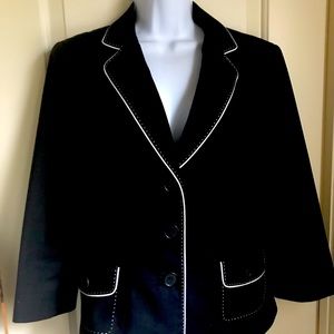 Ann Taylor Blazer - Black - Size 10